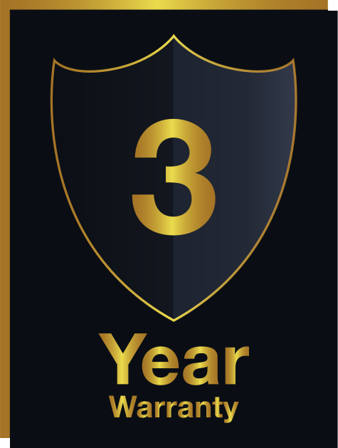  3 year warranty